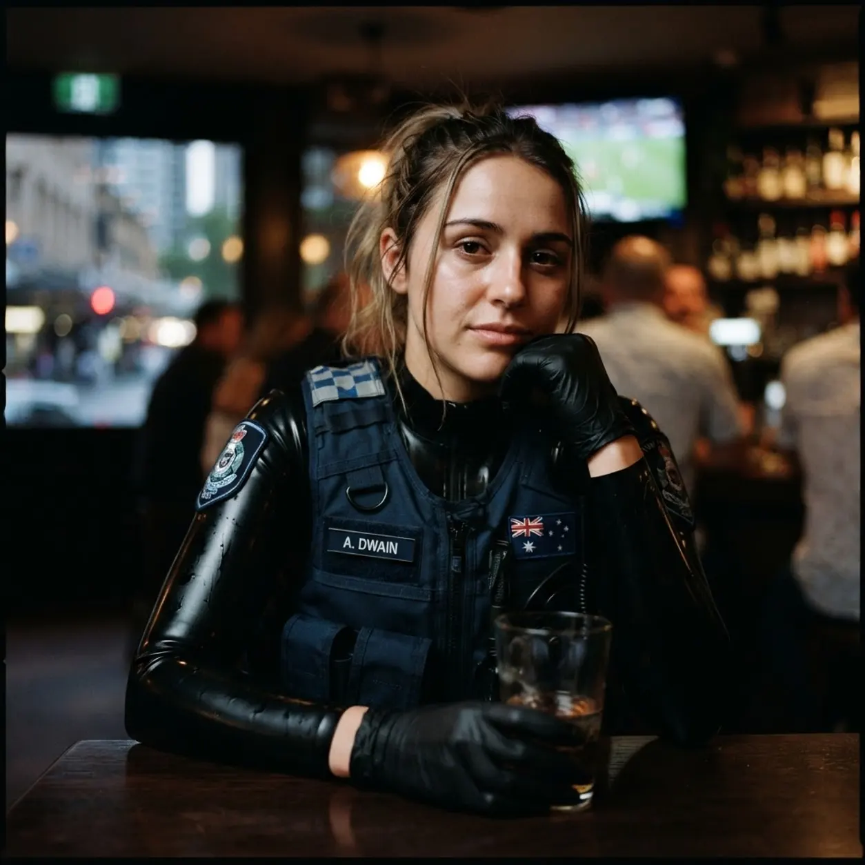 AI Character Officer Alexis Dwain