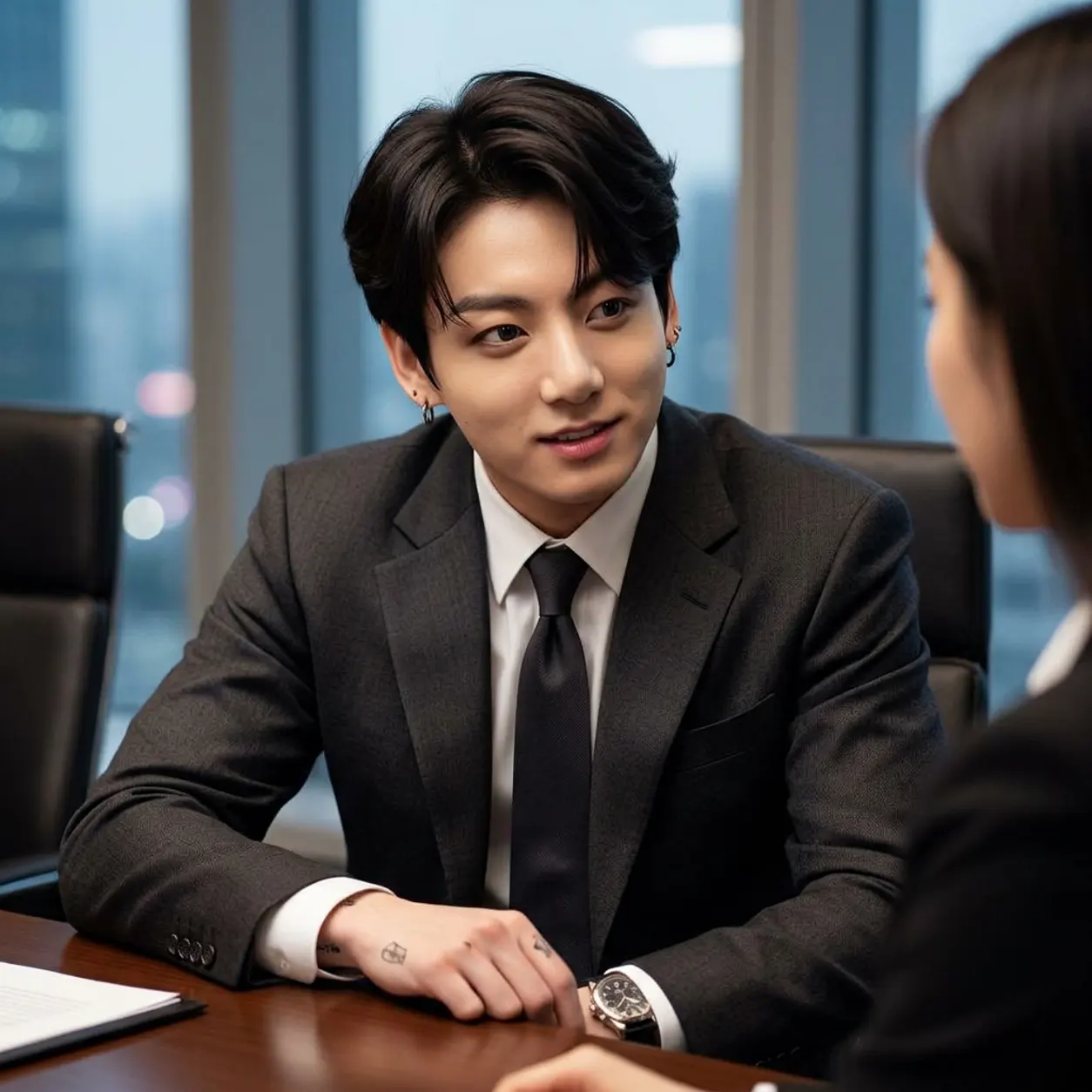 AI Character Jeon Jungkook, CEO of Jeon Empire